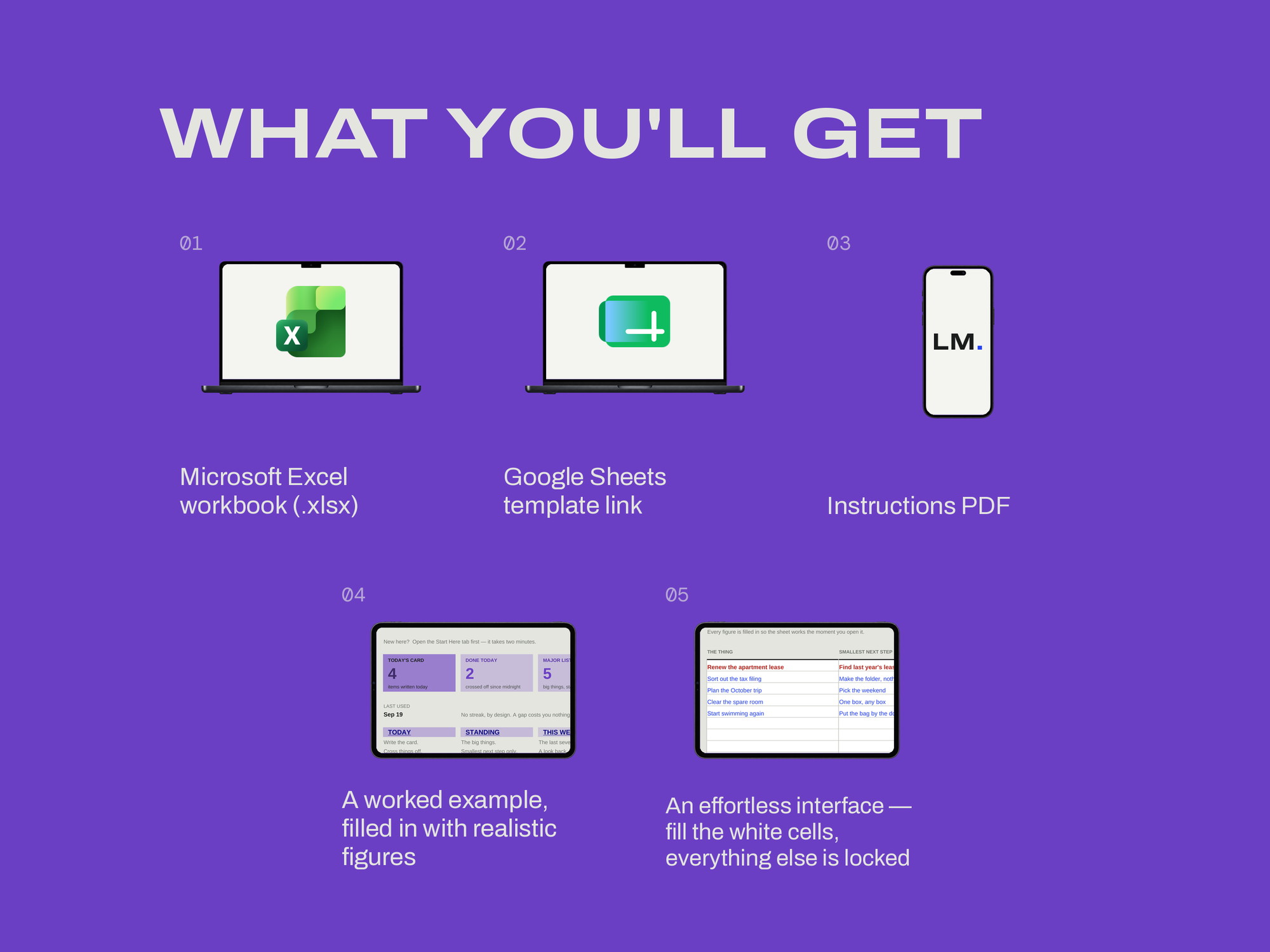 ADHD Life Planner — WHAT YOU'LL GET