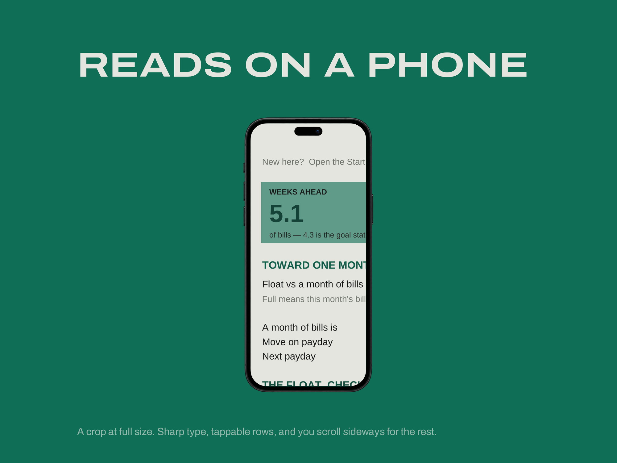 ADHD Money System — READS ON A PHONE