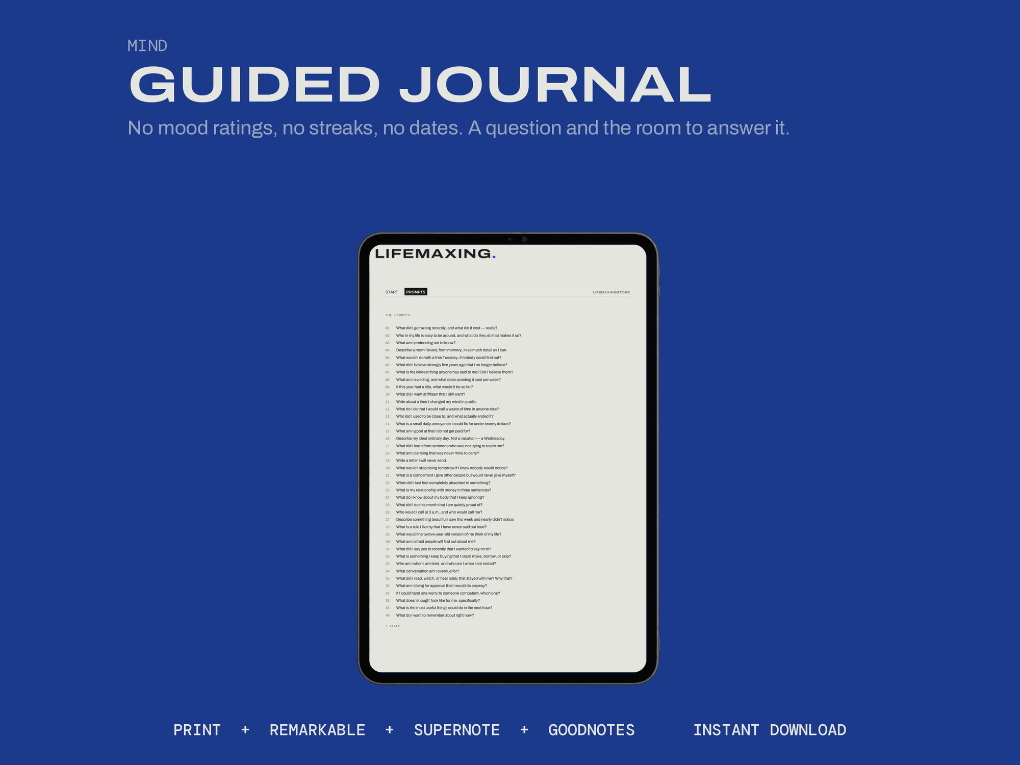 Guided Journal product photograph