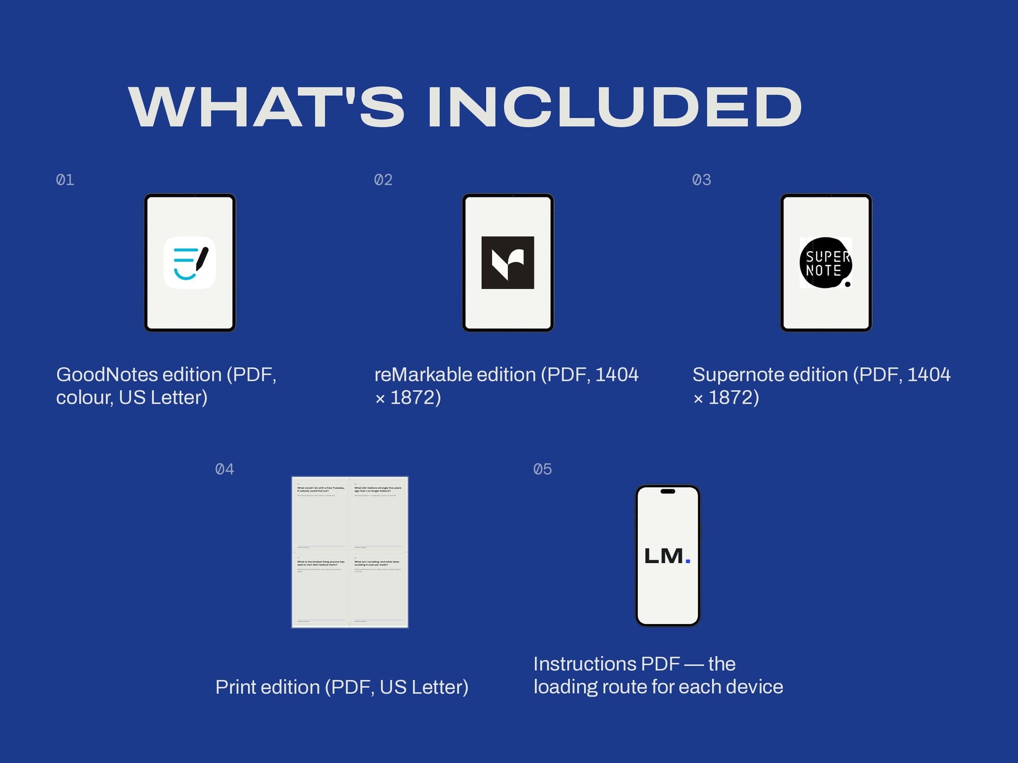 Guided Journal — WHAT YOU'LL GET