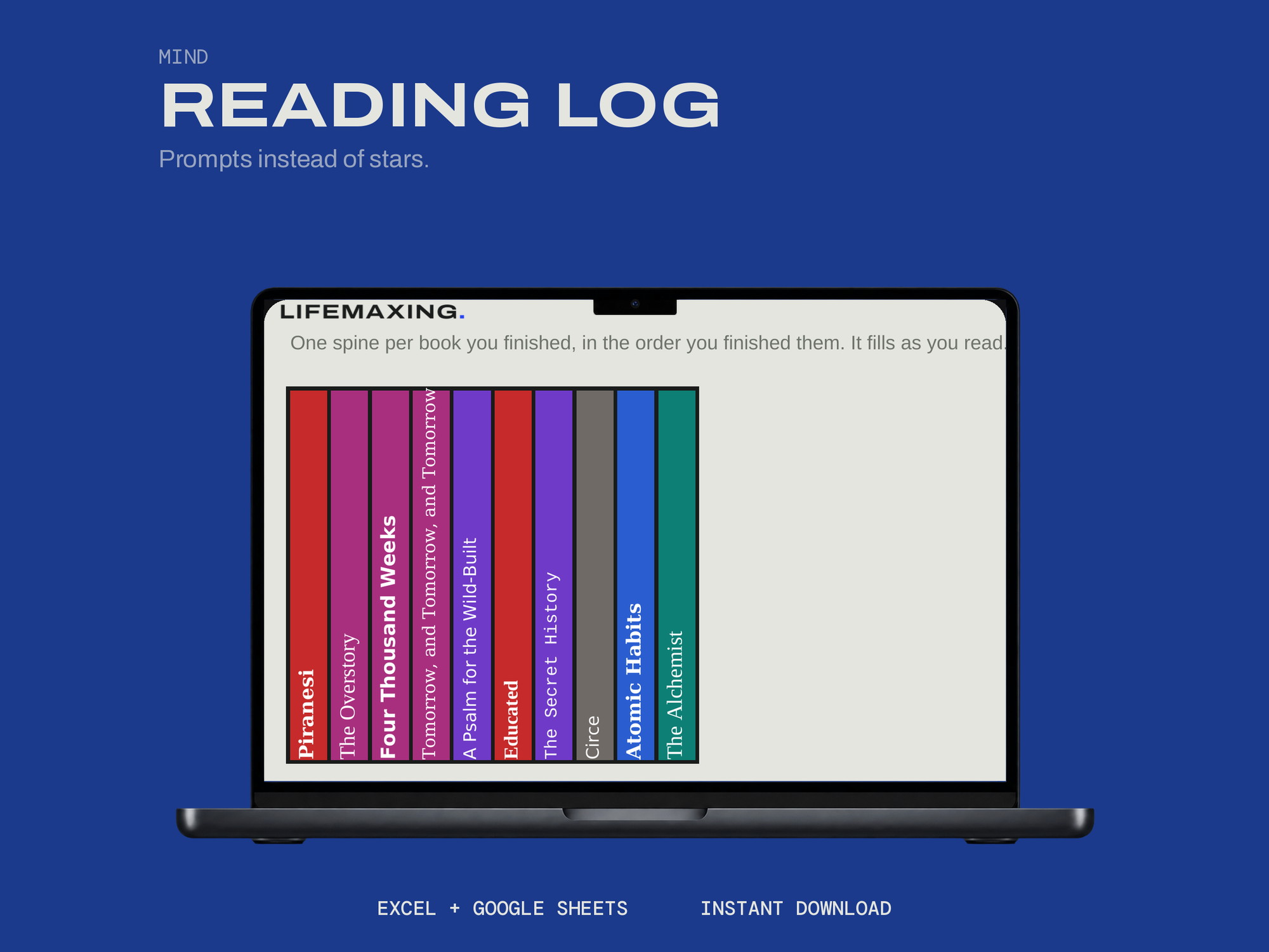 Reading Log — COVER