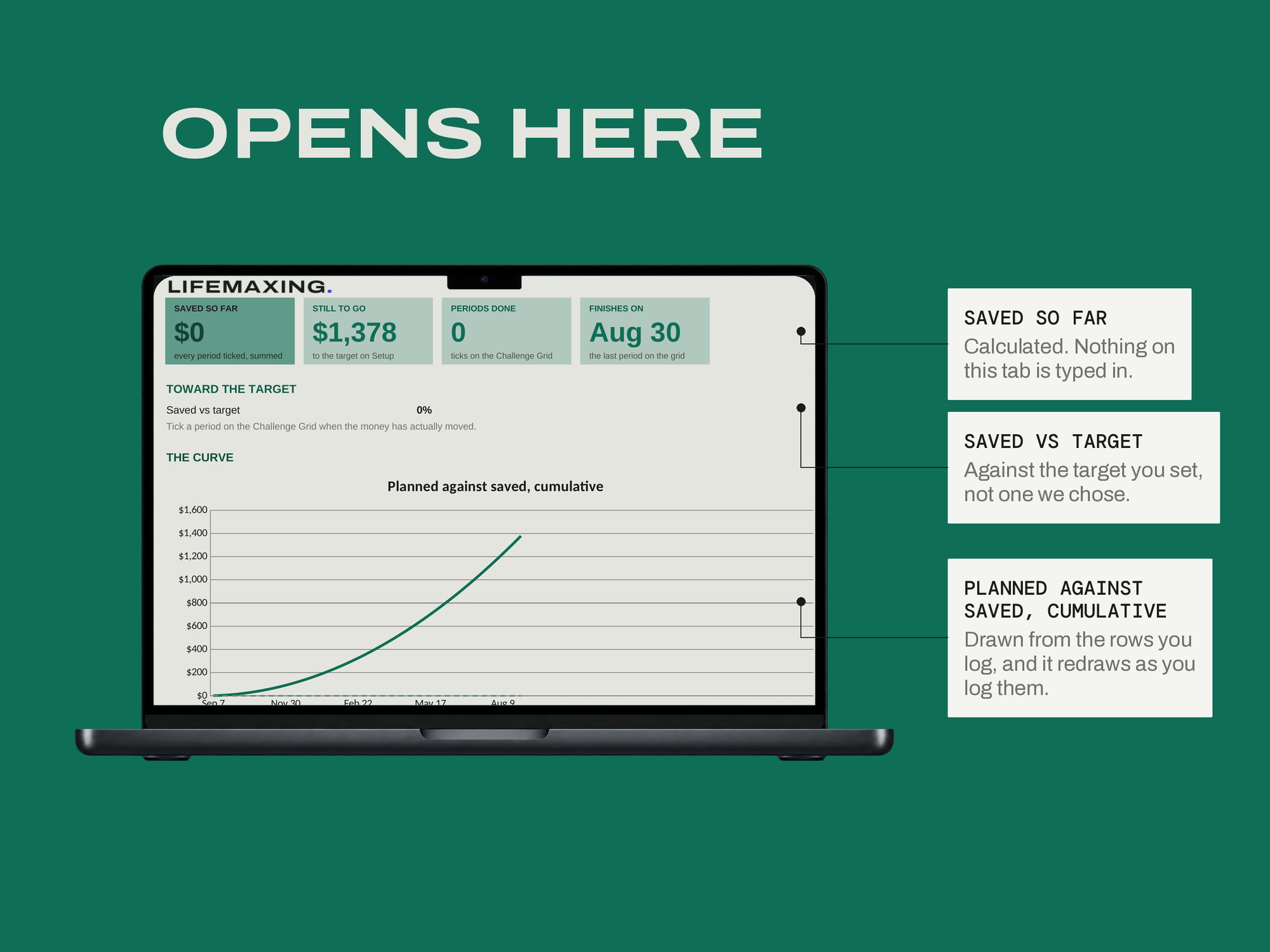 Savings Challenge Builder — OPENS HERE