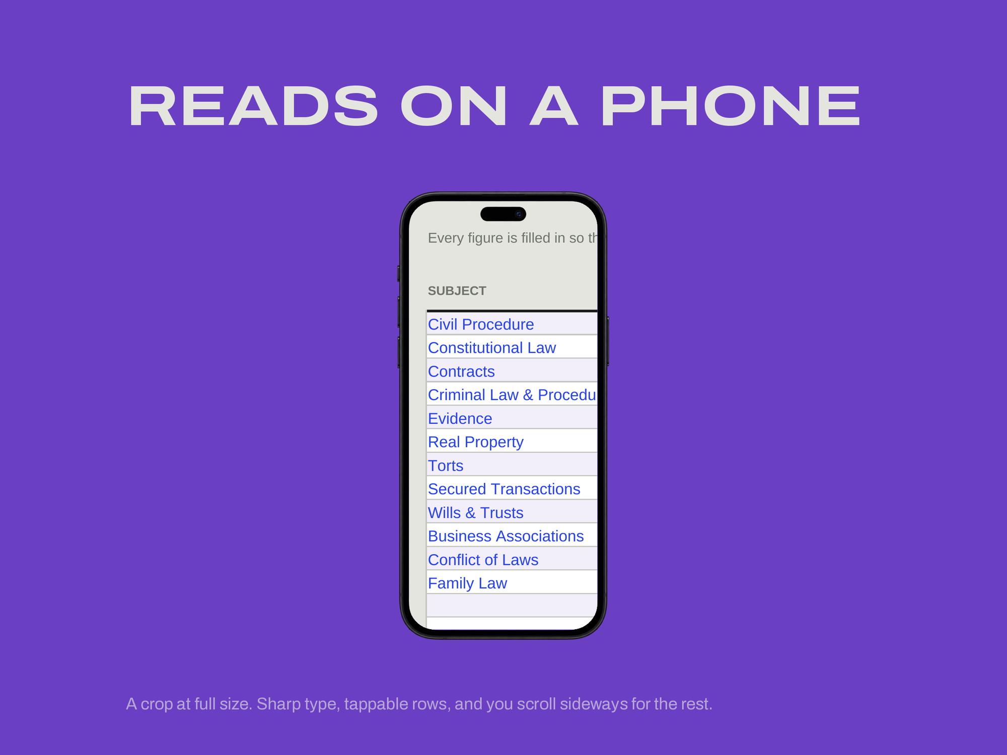 Study & Exam Planner — ADHD Edition — READS ON A PHONE