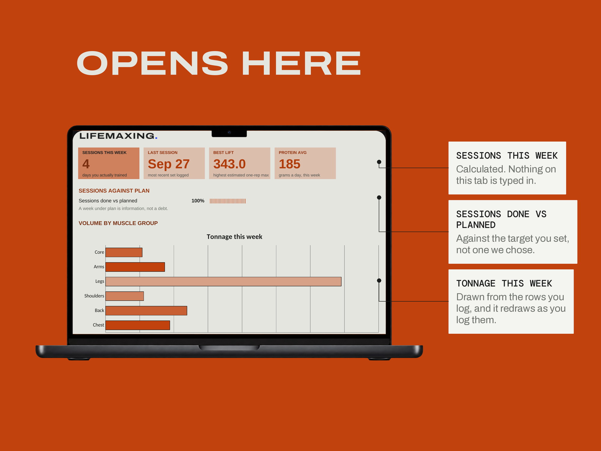 Training & Nutrition Log — OPENS HERE
